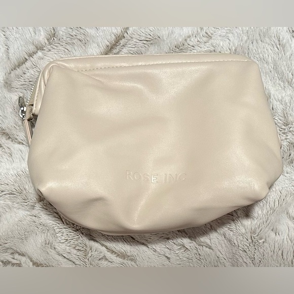 Rose Inc Nude Cream Makeup Bag - Picture 1 of 7